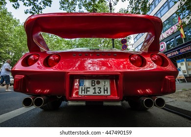 corvette rear view