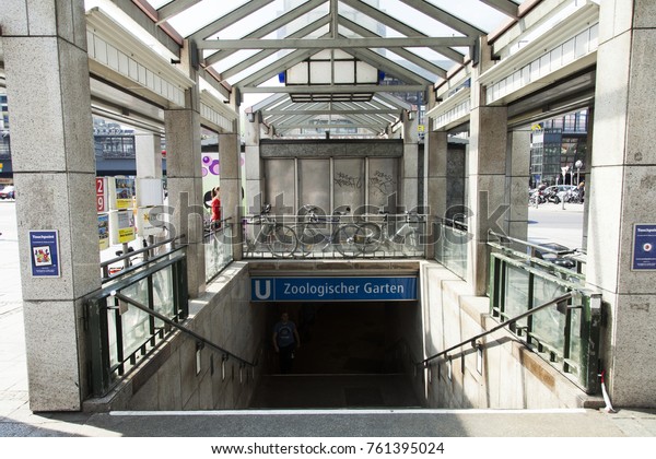 Berlin June 18 Entrance Zoologischer Garten Stock Image Download Now