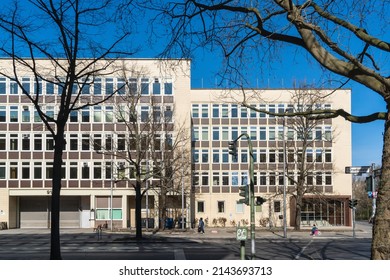 Berlin Kreuzberg, 2022: Bundesdruckerei (bdr) Produces Documents And Devices For Secure Identification, Banknotes, Stamps, Visas, Vehicle Documents, Tobacco Revenue Stamps And Electronic Publications.