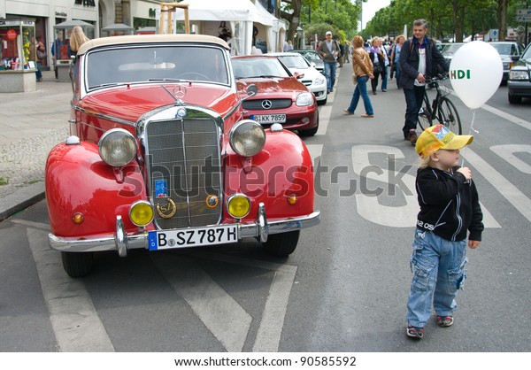 BERLIN - MAY 28: Car Mercedes Benz Type\
170, the exhibition \
