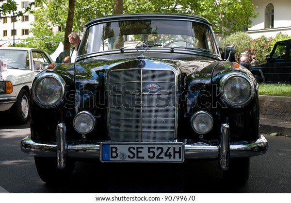 BERLIN - MAY 28: Car Mercedes-Benz W180, the\
exhibition \