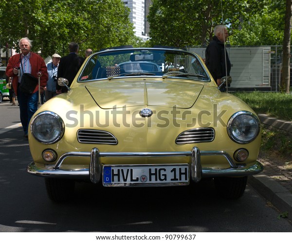 BERLIN - MAY 28: Car Volkswagen Karmann\
Ghia, the exhibition \