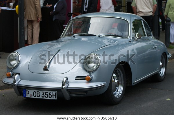BERLIN - MAY 28: Cars Porsche 356 Turbo, the\
exhibition \