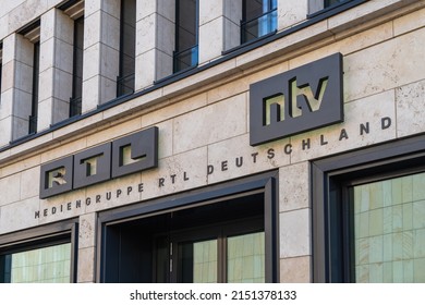 Berlin Mitte 2022: The Capital City Studio Of The Media Group RTL Germany, To Which Ntv Also Belongs. It Houses Office, Editorial And Studio Space As Well As Dubbing Booths And Editing Suites. 