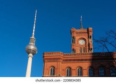 Berlin Mitte 2022: The Rotes Rathaus Is The Town Hall Of Berlin And Home To The Governing Mayor And The Senate Of Berlin.