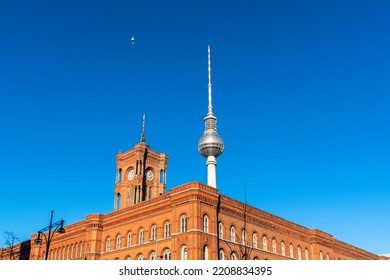 Berlin Mitte 2022: The Rotes Rathaus Is The Town Hall Of Berlin And Home To The Governing Mayor And The Senate Of Berlin.