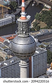 BERLIN, Mitte, Friedrichstraße, And TV Tower