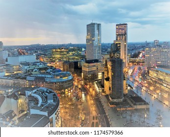 Berlin Panorama Breitscheidplatz Kudamm