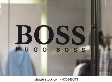 hugo boss new logo