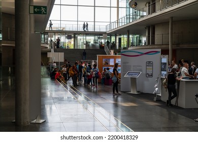 Berlin, September 4, 2022: On The Bundestag's Open Day, Citizens Had The Opportunity To Visit The Paul Löbe House From The Inside.