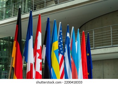 Berlin, September 4, 2022: On The Bundestag's Open Day, Citizens Had The Opportunity To Visit The Paul Löbe House From The Inside.