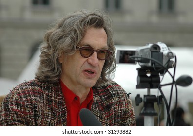 BERLIN, SEPTEMBER 9, 2006: Wim Wenders At A Panel Disussion In Berlin On September 9, 2006