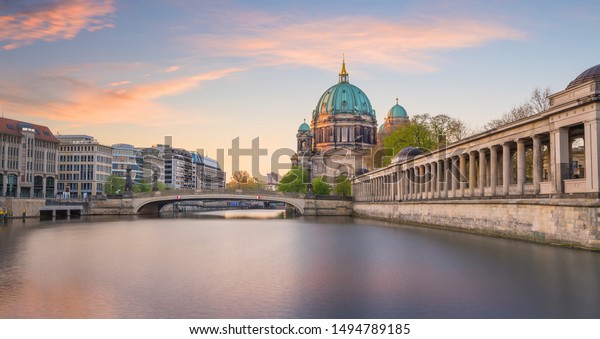 Berlin Skyline Berlin Cathedral Berliner Dom Stock Photo Edit Now