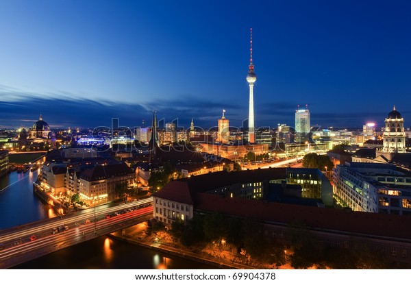 Ciudad Skyline De Berlín