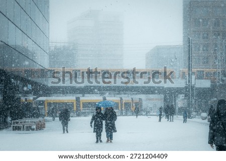 Berlin in snow and everything Working 