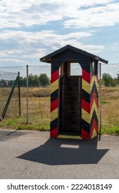 Berlin Spandau 2022: German Border Cottage From The Time Of The Cold War.