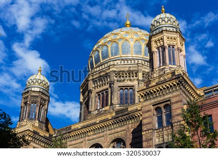 Berlin synagogue in the district of Mitte