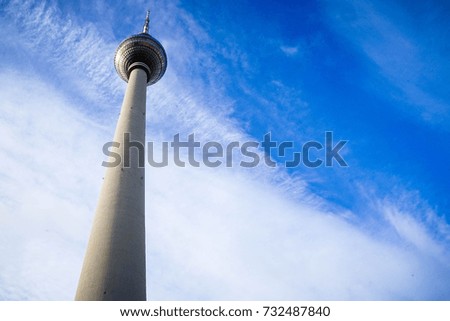 Similar – Image, Stock Photo Television Tower, Berlin