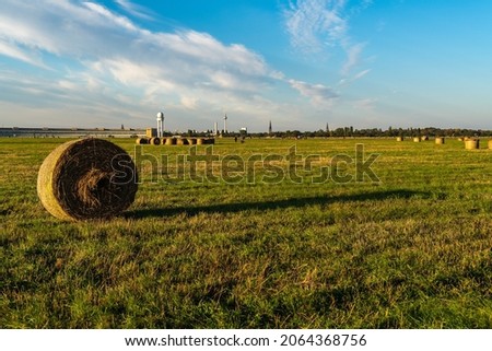 Similar – Image, Stock Photo Tempelhof Field Evening