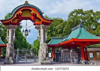 Berlin Zoo Entrance Gate Germany