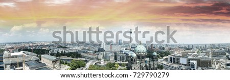 Berlin Panorama with view of Museum Island