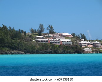 Bermuda Coastal Property Over Looking Beautiful Blue Shoreline