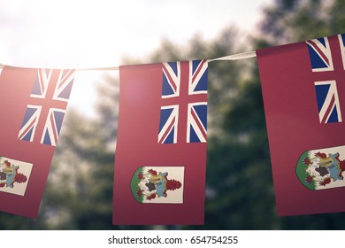 Bermuda flag pennants