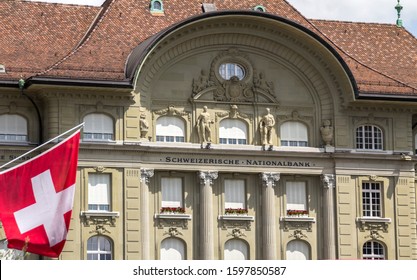 Bern, Switzerland, July 2, 2019 - Swiss National Bank Building