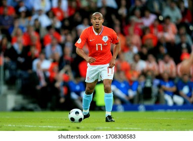 Bern, SWITZERLAND - June 9, 2008: 
Nigel De Jong In Action 
During The UEFA Euro 2008 
Netherlands V Italy At Stade De Suisse. 
