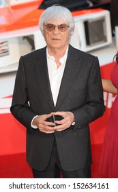 Bernie Ecclestone arriving for the "Rush" World premiere at the Odeon Leicester Square, London. 02/09/2013