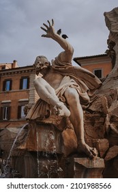 Bernini Baranini Square Rome Fountain Piazza