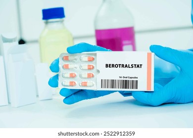 Berotralstat Used for prophylaxis to prevent attacks of hereditary angioedema (HAE) in patients 12 years and older.