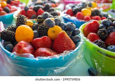 Berries At Marche Jean Talon