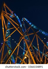 Knott’s Berry Farm At Night