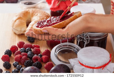 Similar – Image, Stock Photo second breakfast