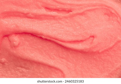 Berry yoghurt ice cream. Smoothies from fresh fruits and berries. Ice cream texture. Delicious sweet dessert close-up as a background. - Powered by Shutterstock