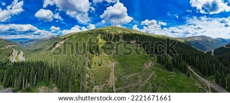 Berthoud Pass from the sky