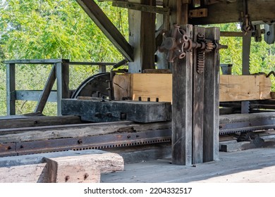 Bertolet Sawmill Machinery, Daniel Boone Homestead, Pennsylvania USA, Birdsboro, Pennsylvania