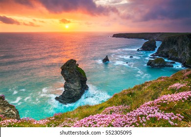 Beruthan Steps, North Cornwall, UK