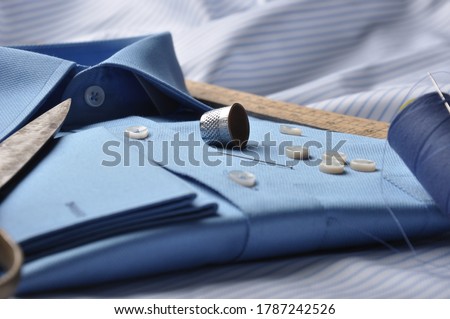 Bespoke shirt and sartorial elements