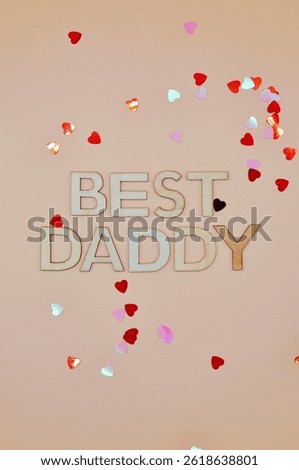 best daddy write between hearts - happy fathers day 