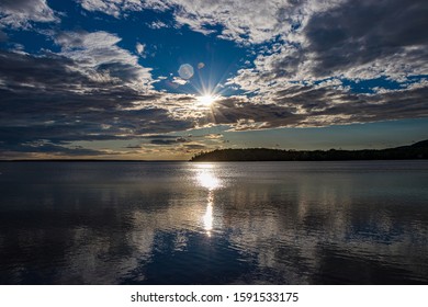 Best Evening Sunset In Batchawana Bay