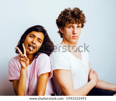 Similar – Image, Stock Photo Best friends.