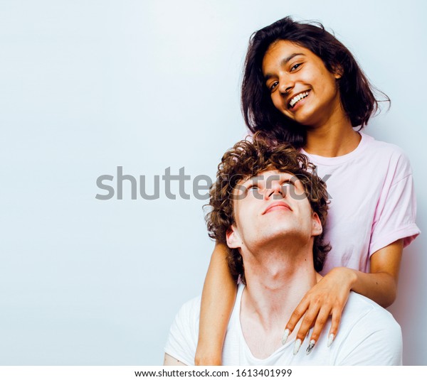 Best Friends Teenage Girl Boy Together Stock Photo Edit Now