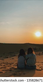 Best Friends Watching Sunrise.