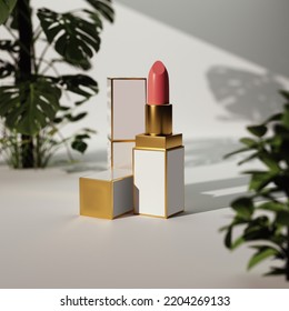 Best Herbal Lipstick Product Photography  - Shutterstock ID 2204269133