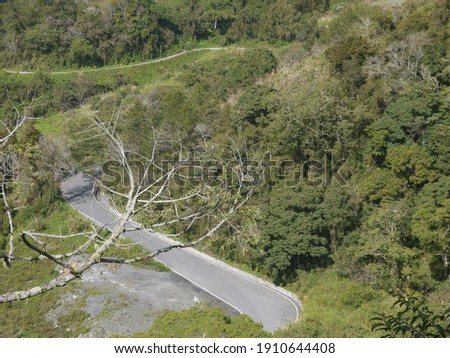 The Best of Highway 20: Curved Road in Motian （南橫摩天彎路） 商業照片 © 