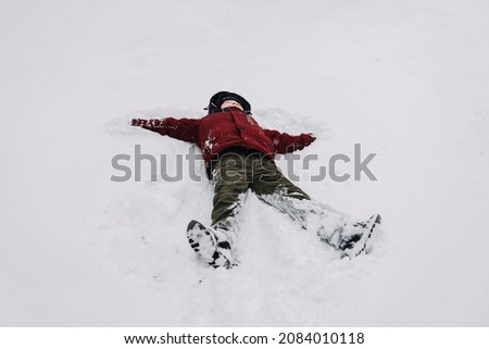 Similar – Image, Stock Photo PANCAKE SLIDE Joy