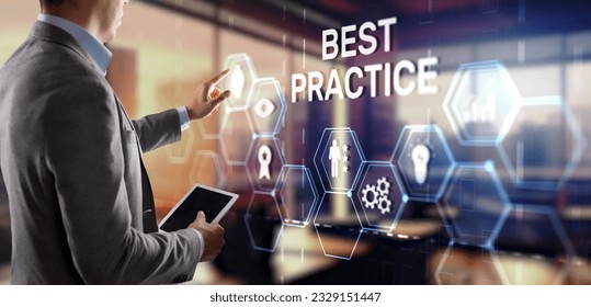 Best Practice Business Technology Internet successful business concept - Shutterstock ID 2329151447