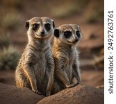 Beta pair meerkats are a crucial part of the social structure in a meerkat mob. In a typical meerkat group, the dominant pair, or alpha pair, is responsible for breeding and leading the group.